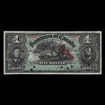 Canada, Dominion of Canada, 1 dollar <br /> July 2, 1897