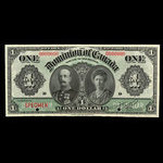 Canada, Dominion of Canada, 1 dollar <br /> January 3, 1911