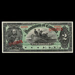 Canada, Dominion of Canada, 2 dollars <br /> July 2, 1897