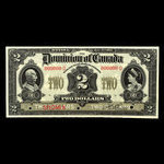 Canada, Dominion of Canada, 2 dollars <br /> January 2, 1914