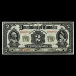 Canada, Dominion of Canada, 2 dollars <br /> January 2, 1914