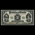 Canada, Dominion of Canada, 2 dollars <br /> January 2, 1914