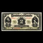 Canada, Dominion of Canada, 2 dollars <br /> January 2, 1914