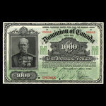 Canada, Dominion of Canada, 1,000 dollars <br /> January 2, 1924