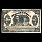 Canada, Dominion of Canada, 50,000 dollars <br /> January 2, 1918