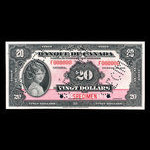 Canada, Bank of Canada, 20 dollars <br /> 1935
