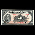 Canada, Bank of Canada, 50 dollars <br /> 1935