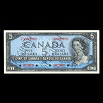 Canada, Bank of Canada, 5 dollars <br /> 1954