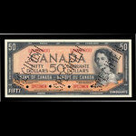 Canada, Bank of Canada, 50 dollars <br /> 1954