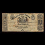 Canada, Bank of Ottawa, 5 dollars <br /> May 15, 1837