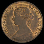 Canada, Victoria, 1 cent <br /> 1864