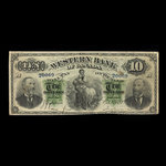Canada, Western Bank of Canada, 10 dollars <br /> October 2, 1882