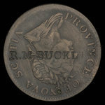 Canada, Province of Nova Scotia, 1/2 penny <br /> 1832