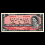 Canada, Bank of Canada, 2 dollars <br /> 1954