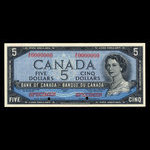 Canada, Bank of Canada, 5 dollars <br /> 1954