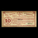 Canada, Society of Arts of Canada, 5 percent <br /> May 15, 1895