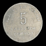 Canada, Hudson's Bay Company, 5 made beaver <br /> 1941