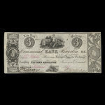 Canada, Commercial Bank (Kingston), 3 dollars <br /> June 21, 1837