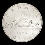 Canada, Elizabeth II, 1 dollar <br /> 1976