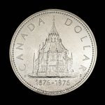 Canada, Elizabeth II, 1 dollar <br /> 1976