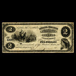 Canada, Jewett & Pitcher, 2 dollars <br /> December 1, 1873