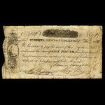 Canada, Shannan, Livingston & Co., 1 pound <br /> October 24, 1814