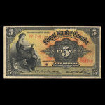 Jamaica, Royal Bank of Canada, 5 pounds <br /> January 3, 1938