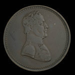 Canada, unknown, 1/2 penny <br /> 1825
