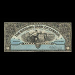Canada, Sterling Bank of Canada, 50 dollars <br /> April 25, 1906