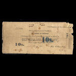 Canada, William Price & Son, 10 shillings <br /> November 10, 1853