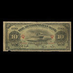 Canada, Metropolitan Bank (The), 10 dollars <br /> November 5, 1902