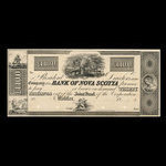 Canada, Bank of Nova Scotia, 1 pound, 10 shillings <br /> 1852