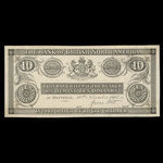 Canada, Bank of British North America, 10 dollars <br /> November 30, 1865