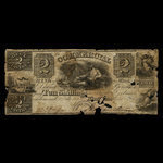 Canada, Commercial Bank of the Midland District, 2 dollars <br /> March 1, 1836