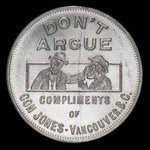 Canada, Con Jones, no denomination <br /> 1927