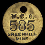 Canada, Western Canadian Collieries (W.C.C.) Limited, no denomination <br /> April 30, 1957