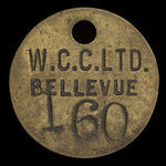 Canada, Western Canadian Collieries (W.C.C.) Limited, no denomination <br /> 1957