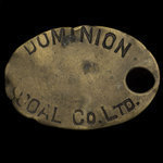 Canada, Dominion Coal Co. Ltd., no denomination <br /> 1912