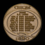 Canada, CHQM 1320 Vancouver, no denomination <br />