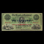 Canada, Bank of Montreal, 10 dollars <br /> January 3, 1859