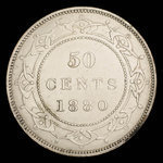 Canada, Victoria, 50 cents <br /> 1880