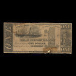 Canada, St. Stephen's Bank, 1 dollar <br /> September 1, 1853