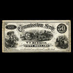 Canada, W.F. Russell, 50 dollars <br /> 1894