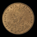 Canada, George V, 1 cent <br /> 1911