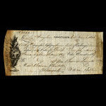 Canada, Shannan, Livingston & Co., 8 pounds, 18 shillings <br /> November 4, 1815