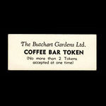 Canada, Butchart Gardens Ltd., 1 token <br /> 1977