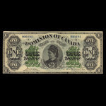 Canada, Dominion of Canada, 1 dollar <br /> June 1, 1878