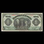 Canada, Dominion of Canada, 1 dollar <br /> January 3, 1911