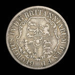 Great Britain, George IV, 1/4 dollar <br /> 1822