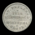Canada, T. Phelan, 1/2 loaf, bread <br /> 1895